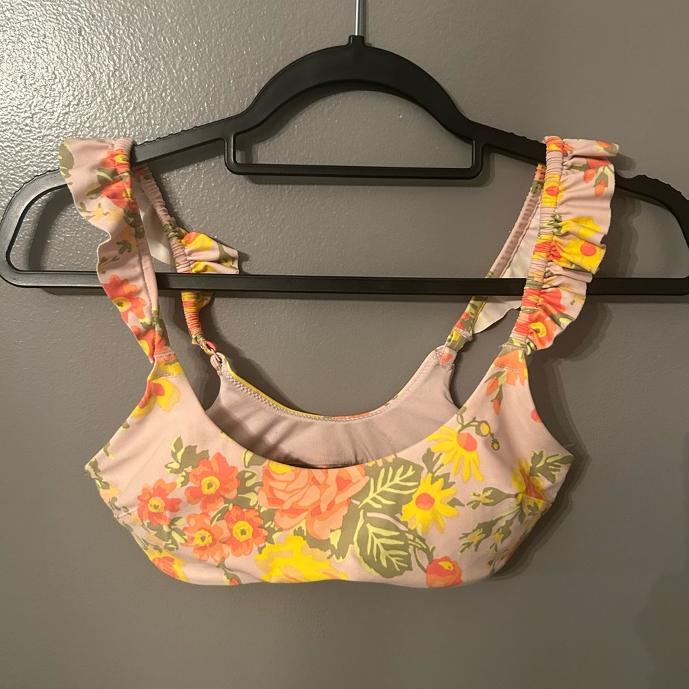 Floral Aerie Bikini Top